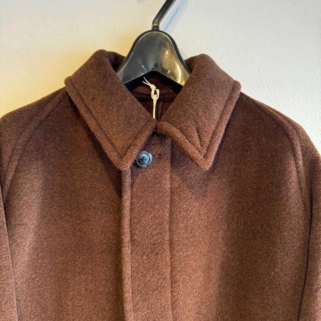 KAPTAIN SUNSHINE Short Traveller Coat Wool Size 38 Top Mixe KAPTAIN SUNSHINE Short Traveller Coat Wool Size 38 Top Mixe