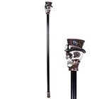PT Steampunk Skull Swaggering Walking Cane