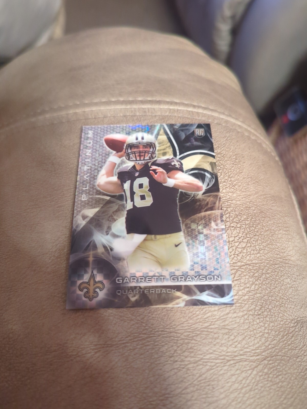 2015 Topps Platinum - Garrett Grayson - Saints - X-FRACTOR - RC - #132