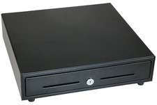 POS Cash Drawer SAM4s CRS-60 -24V Black New in Box Factory Warranty