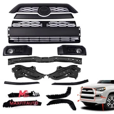 For 2014-2020 Toyota 4Runner Limited Black Front Bumper Grille Assembly Body Kit