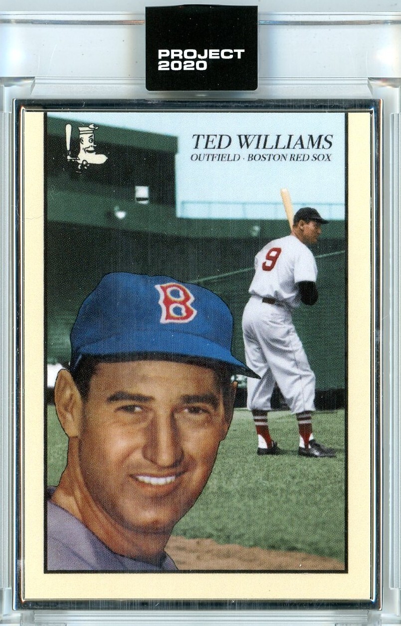 TOPPS PROJECT 2020 TED WILLIAMS - OLDMANALAN AP 03/20 Silver Frame #90