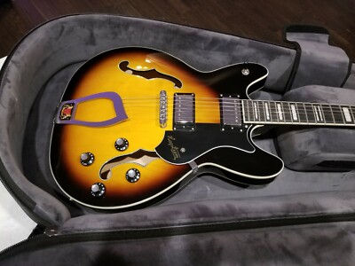 hagstrom viking tobacco sunburst Hagstrom Viking Semi-Hollowbody Electric Guitar Tobacco Sunburst 190839360922