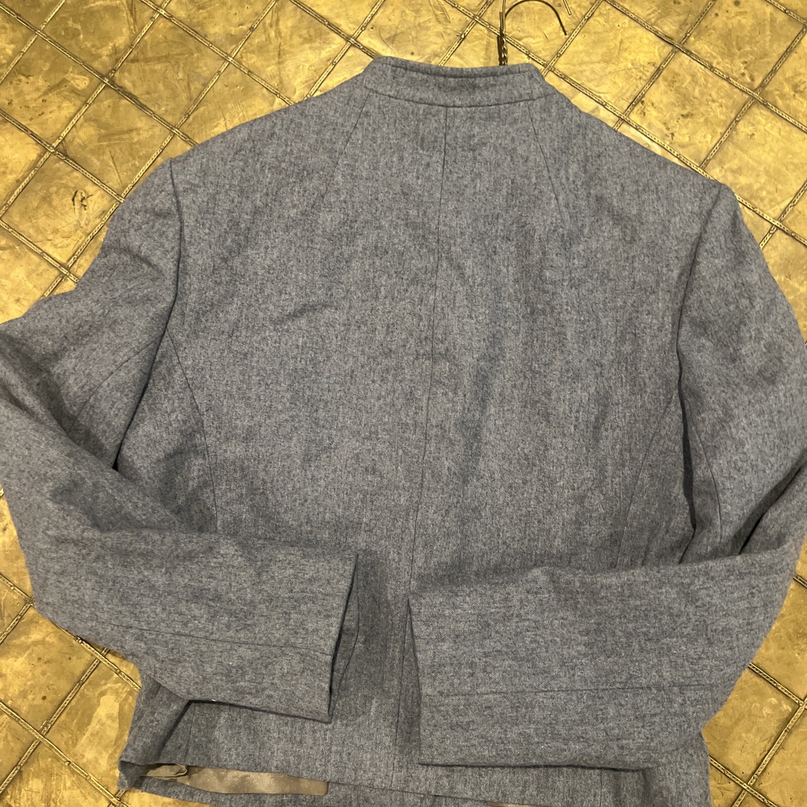 Pendleton Wool Mandarin blazer Jacket Medium Butt… - image 3