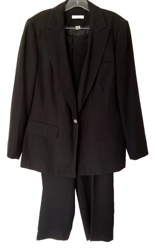 Dressbarn Women's Gray 2pc Pant Suit Embroidered Size M | eBay Dressbarn Women's Gray 2pc Pant Suit Embroidered Size M | eBay