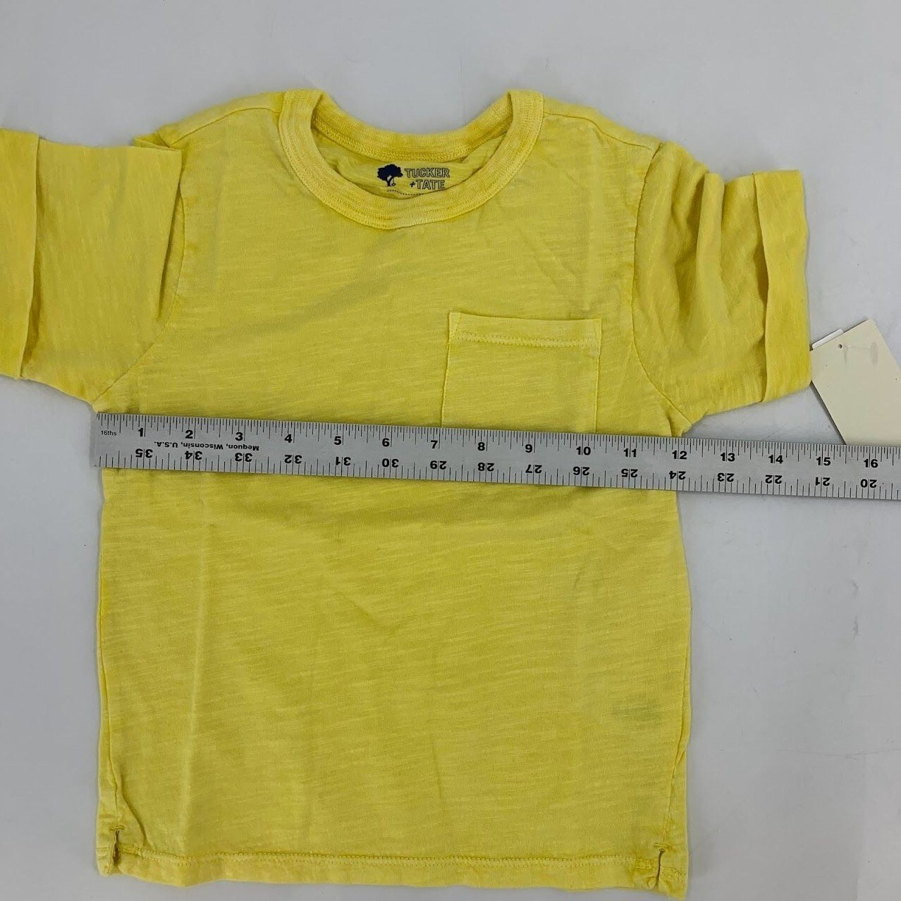 Tucker + Tate Kids' Relaxed Pocket Crew Neck Short Sleeve T-shirt Size 4 NWT