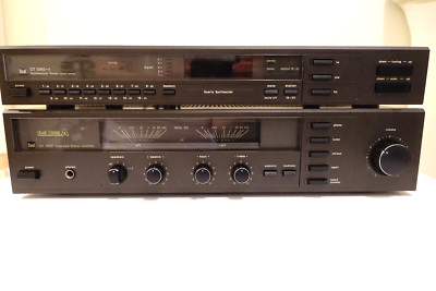 DUAL CV 1260 Class A Integrated HiFi Amplifier/Tuner Combo VU Meters Tested