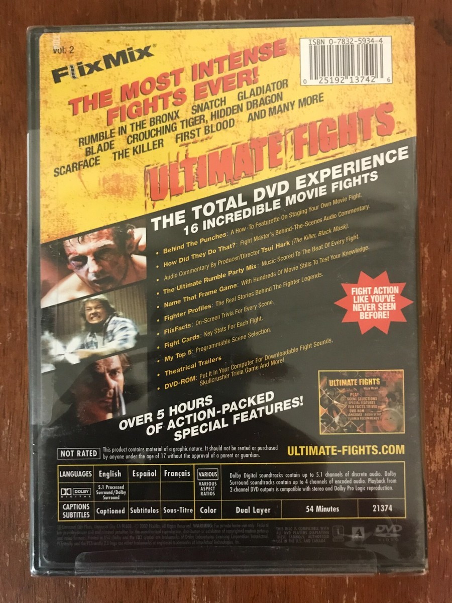 Ultimate Fights from the Movies (DVD, 2002) 25192137426| eBay