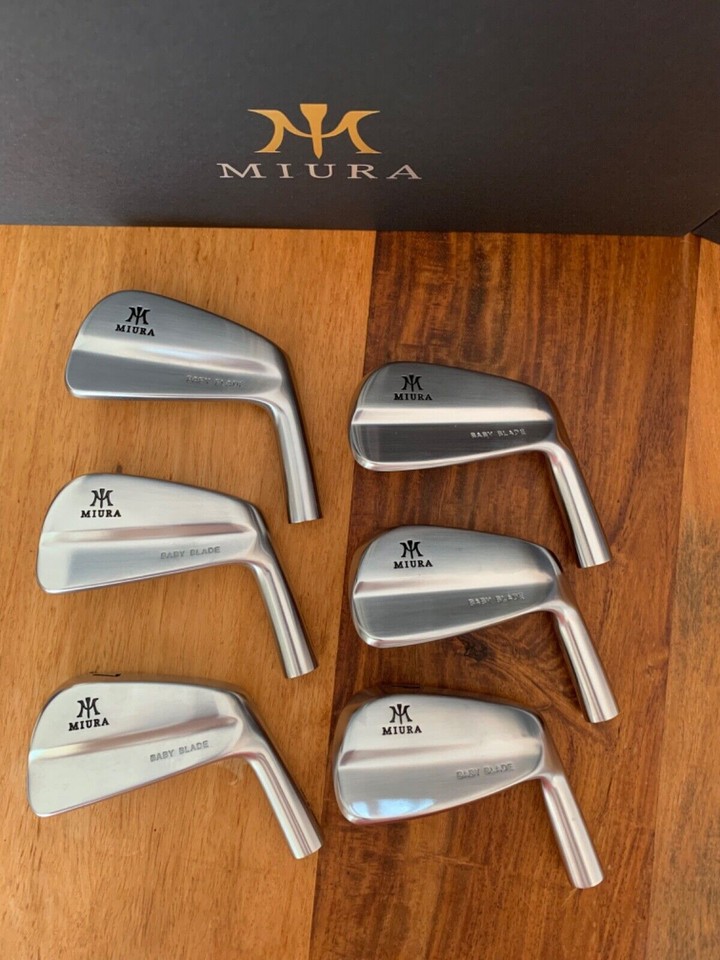 Miura Giken Baby Blade 2.0 Fers 3-PW – 8 Têtes Forgées Japon, Droitier, Acier, NEUF