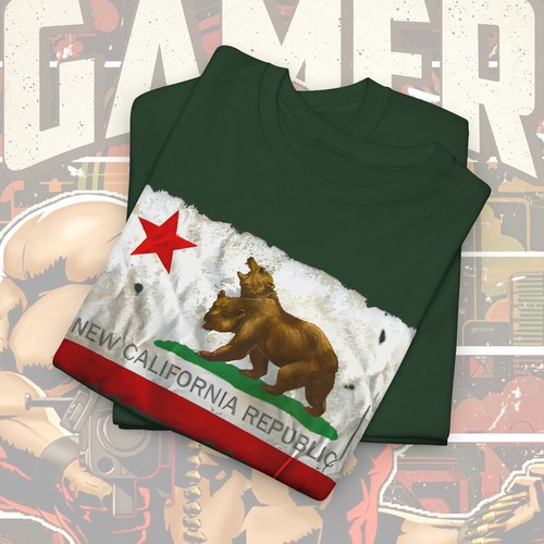 Camiseta Unisex Fallout Game New California Republic, Colección Camiseta Gaming - Imagen 112 de 181