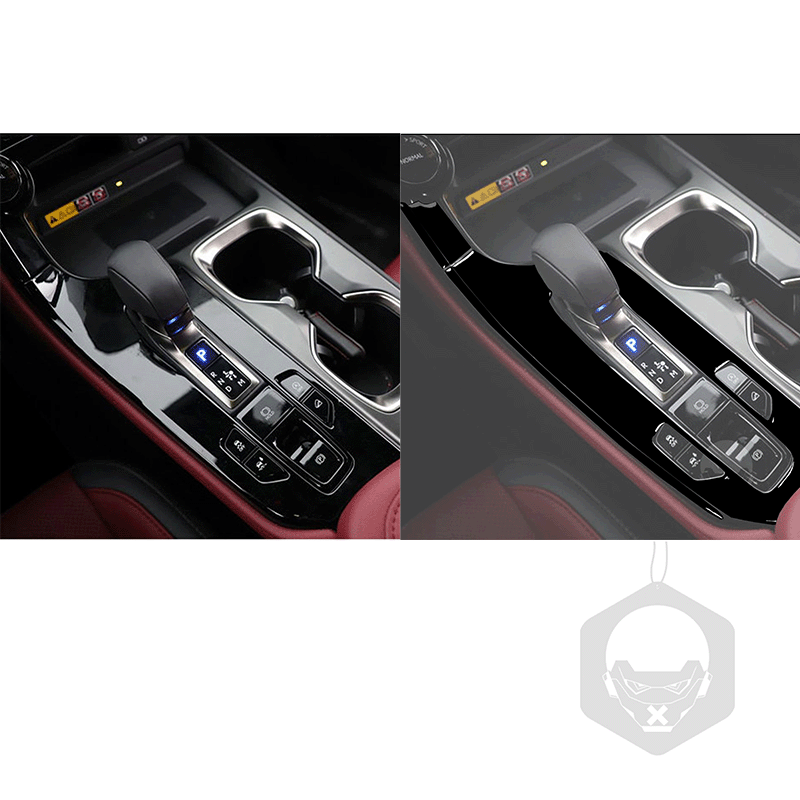 Glossy Piano Black Console Gear Shift Panel Trim For Lexus NX 250