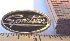 Harley "SPORTSTER" pin vintage collectible old HD motorcycle biker vest pinback