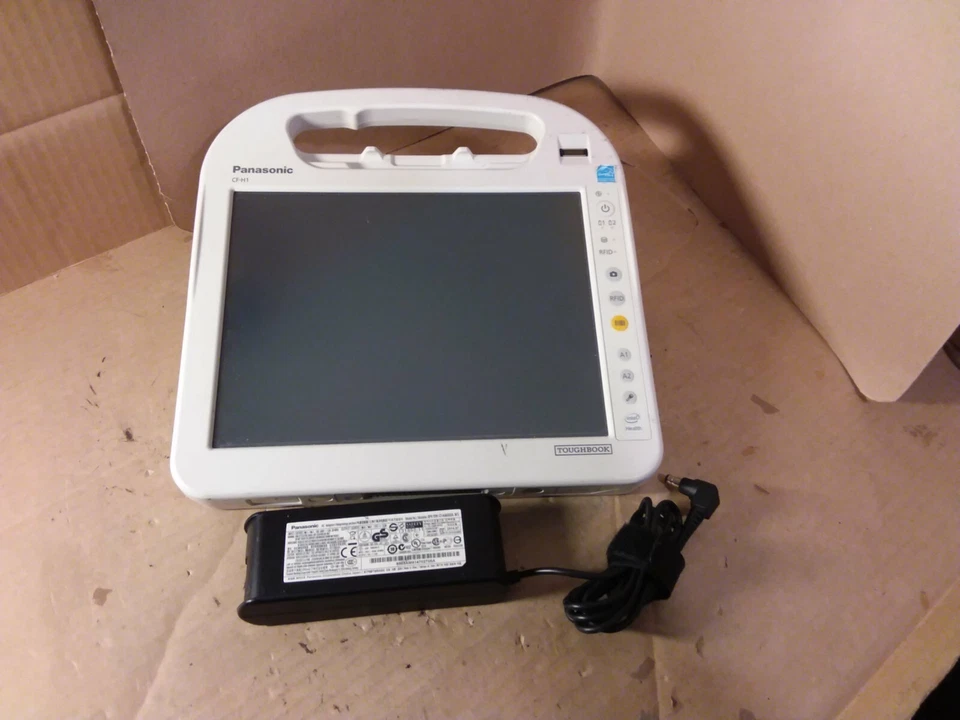 Panasonic ToughBook CF-H1 10.4 inch Atom CPU 1GB RAM, SSD WIN 7 TOUCHSCREEN +PSU - Image 2 of 4
