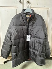 Paul Smith Down Jacket Ladies Size L (14) Black Puffer/swirl Lining Rrp £295