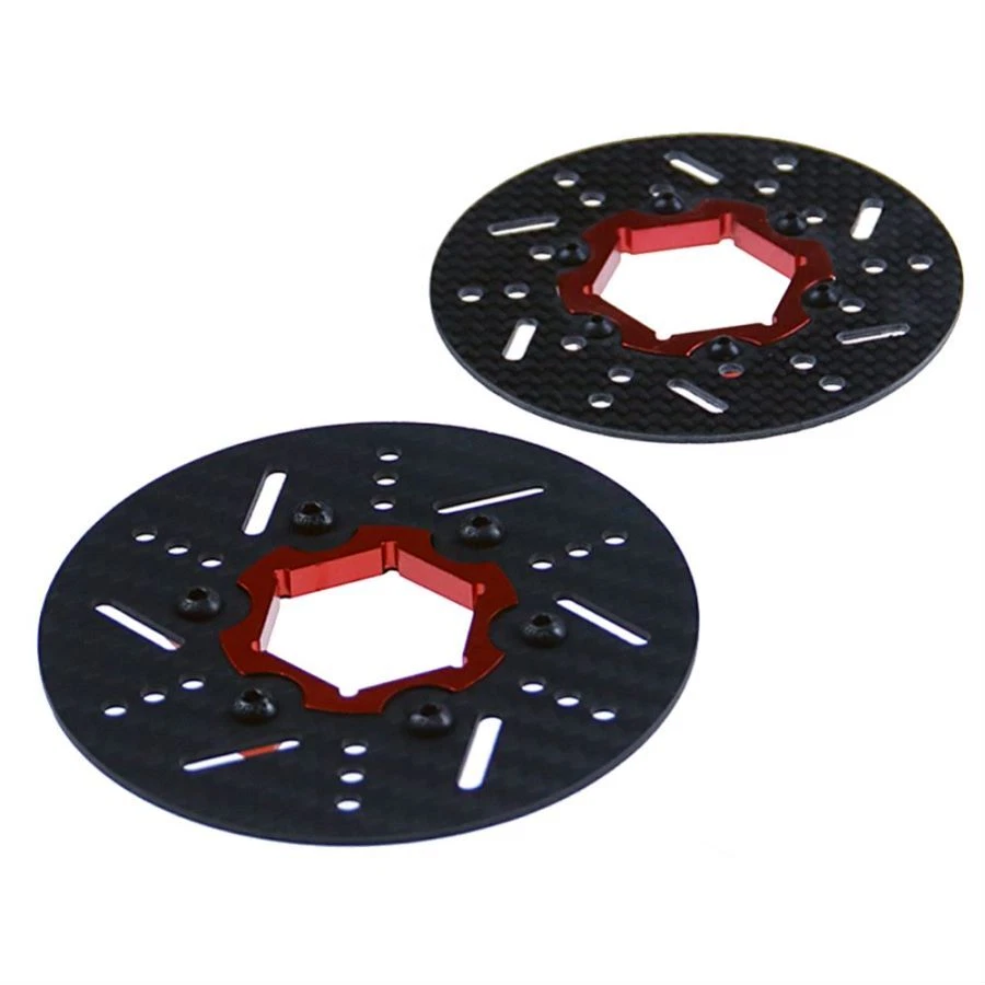 Front and Rear Brake Carbon Disc of 4 Wheel Hydraulic Braking for HPI BAJA 5B 5T - Image 4 of 4