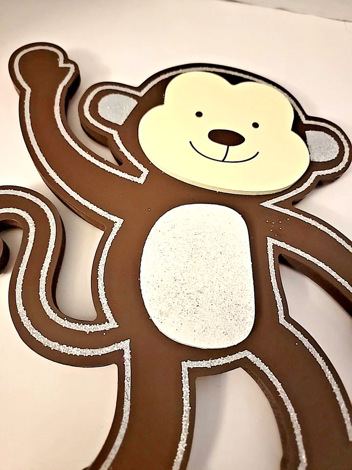 Arte de pared colgante de mono infantil Kidsline para bebé/niño pequeño  Foto 3 de 4