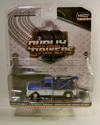 1972 '72 CHEVY C30 WRECKER GOODYEAR TIRE DUALLY DRIVERS R10 GREENLIGHT 2022