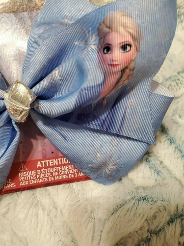 Disney's Frozen II Elsa's "In My Element" Large 8" Cheer/Holiday/School Bow - Picture 9 of 9