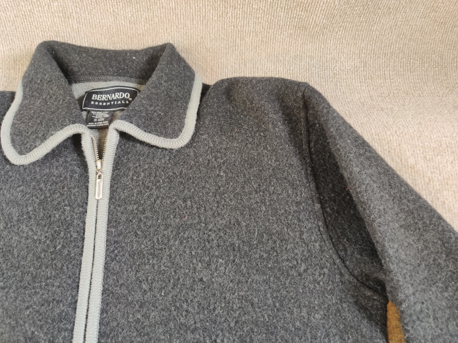 Bernardo Essentials Full Zip Coat Jacket Cardigan… - image 13