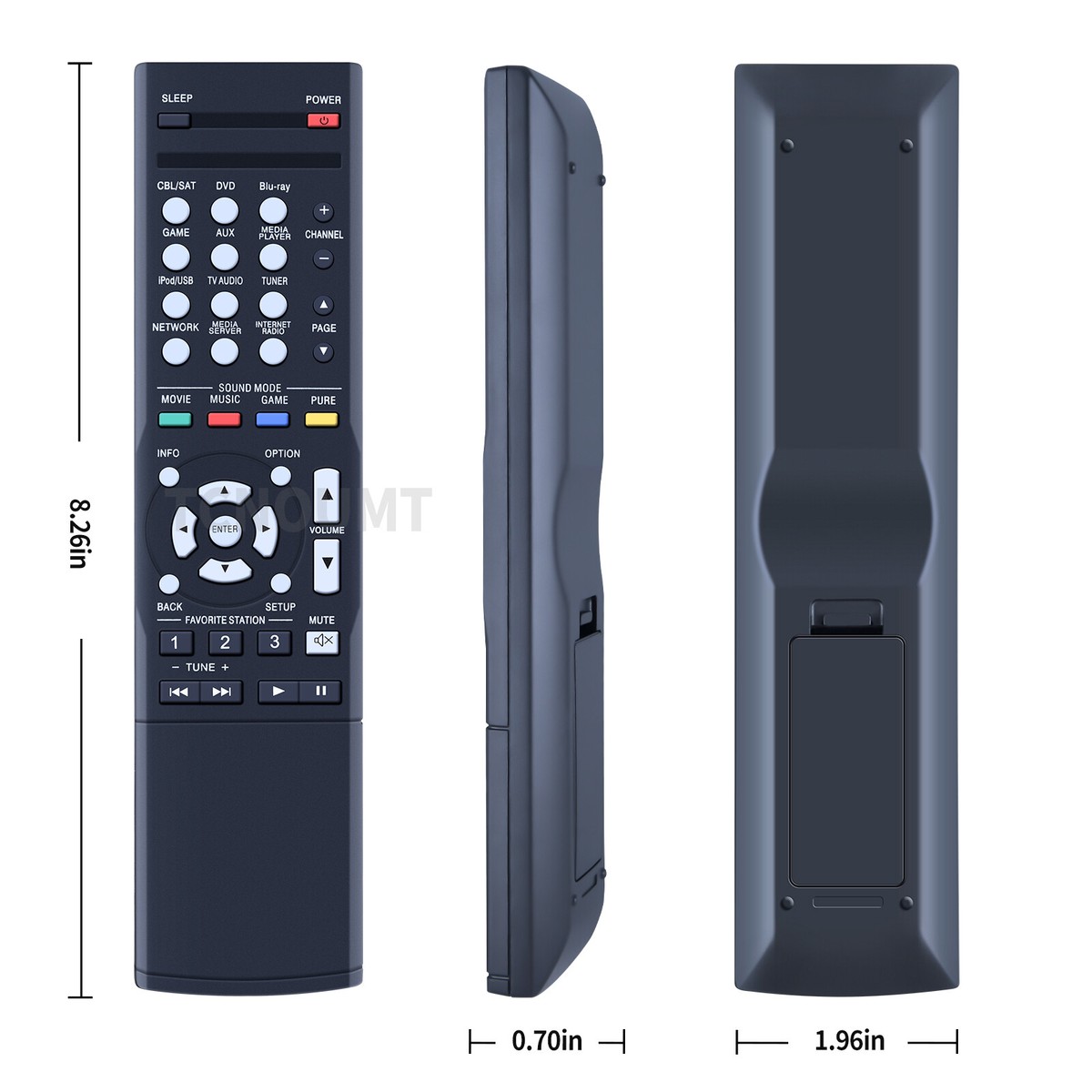 New RC-1181 Replacement Remote Control For Denon Audio System AVR