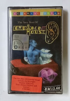 Recurring Dream The Very Best of Crowded House Rare Malaysia Cassette New Sealed