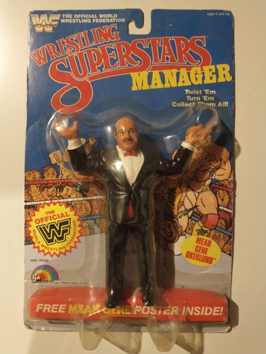 LJN WWF Mean Gene Okerlund MOC...