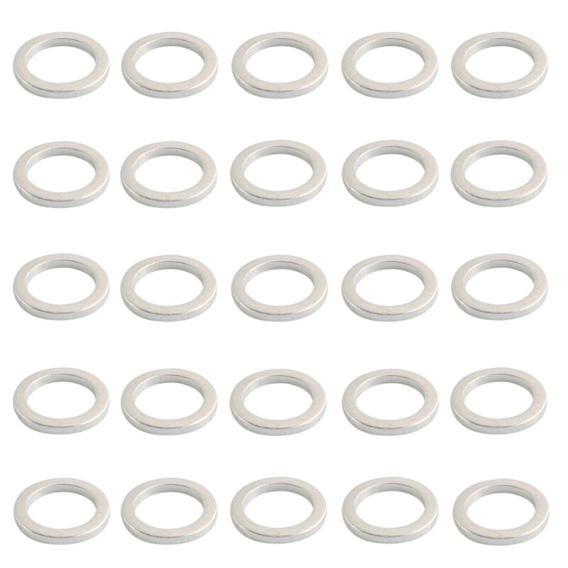 Metal Oil Drain Plug- Washer Gasket 25Pcs for Civic Accord