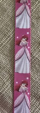 Disney Princess Ariel Little Mermaid Pink 1 Grosgrain Ribbon Hair Bows 1 Yd.