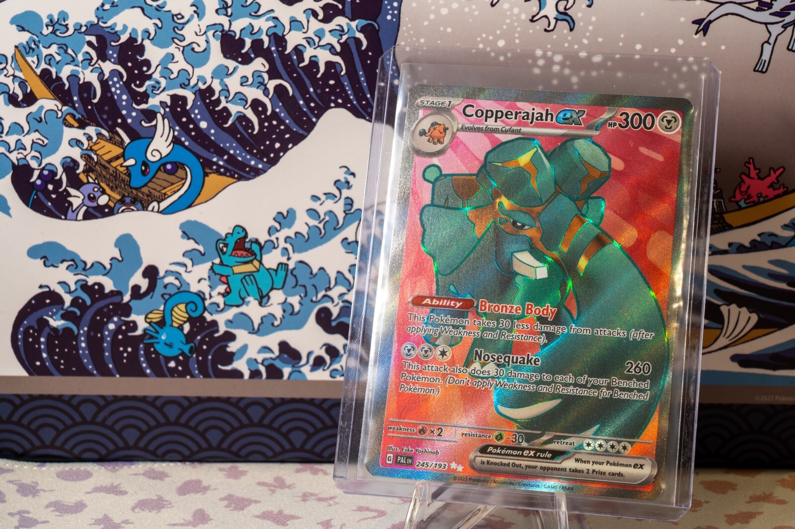 Pokémon TCG: Copperajah ex - 245/193 - Ultra Rare - Paldea Evolved - NM