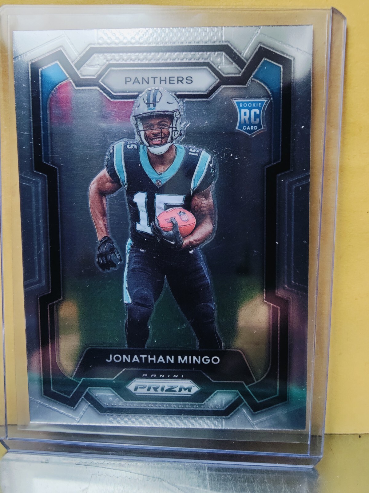 2023 Panini Prizm JONATHAN MINGO SILVER Rookie Card RC #312 Carolina Panthers