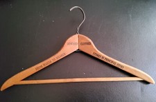 Wooden Coat Hanger - VINTAGE - HOWARD CLOTHES 1950's Advertising