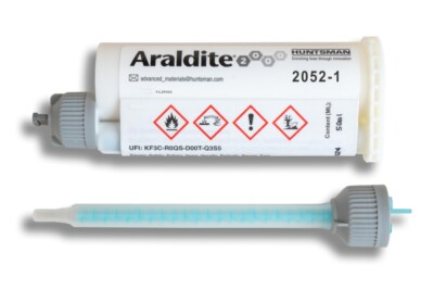 Araldite 2052-1 | 50ml Doppelkartusche mit ZMS | 2K Epoxidkleber Klebstoff Epoxy