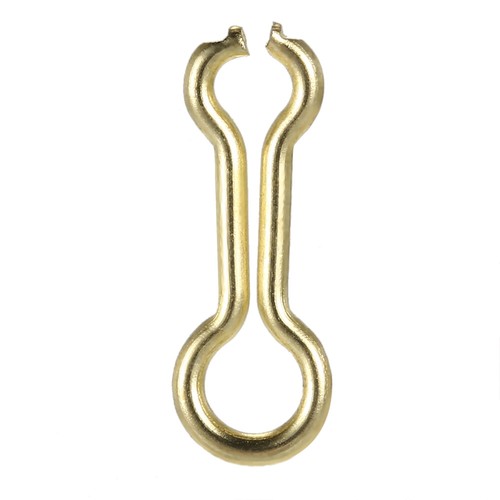 200PCS Brass Sinker Wire Eye for DO-IT Molds 15mm / 0.5in S Size - Picture 2 of 11