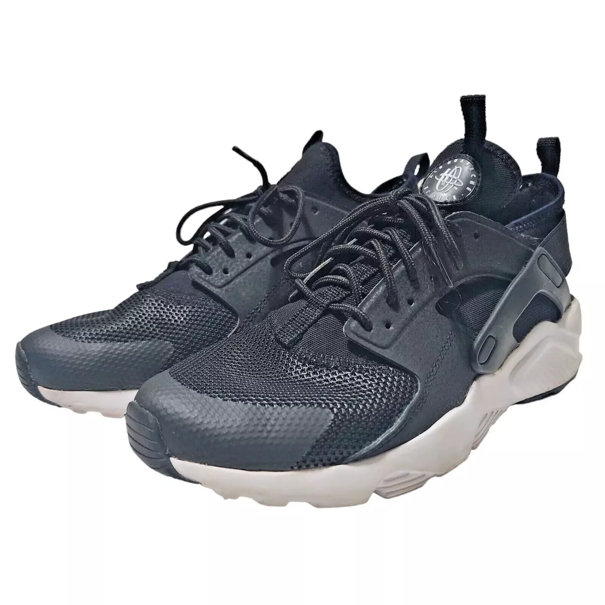 Nike Air Huarache Run GS Size 7Y/ Womens 8 Black-Black-White 847569-002 | eBay