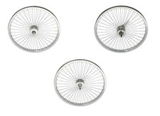BICYCLE 20" STEEL WHEEL WITH 68 SPOKES BEACH CRUISER LOWRIDER BMX CYCLING BIKES