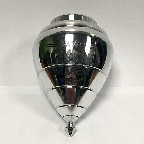 Turbo Iron Silver Peonza COMETA TROMPO SPIN TOP PEONZA TURBO IRON