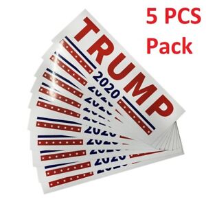 5-pcs-2020-President-Trump-Campaign-Keep-America-Great-MAGA-Decal-Bumper-Sticker