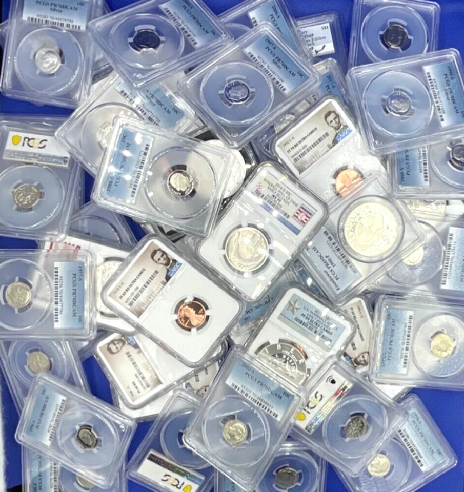 🎯 PCGS NGC GRADED & SLABBED UNCIRCULATED COINS 🇺🇸 USA MINTS ✅ QTY BONUS 🏆 - Image 3 of 4