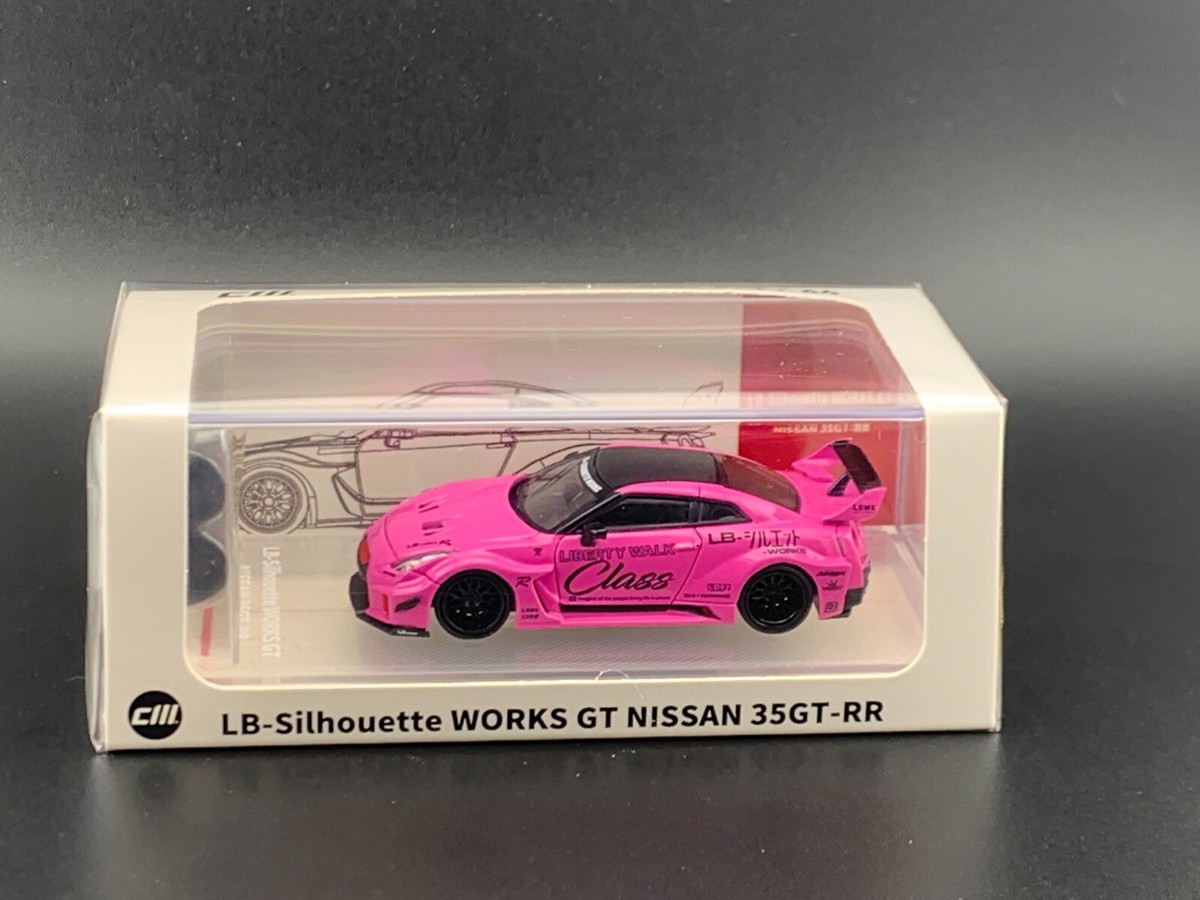 MINI GT ミニGT　LBWK　日産 35GT-RR　パッション ピンク 1/64 MINI GT LB-Silhouette WORKS GT Nissan 35GT-RR Ver.2 Passion