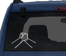 Workers Labor Union - Handshake Solidarity Construction - Car Tablet Vinyl Decal