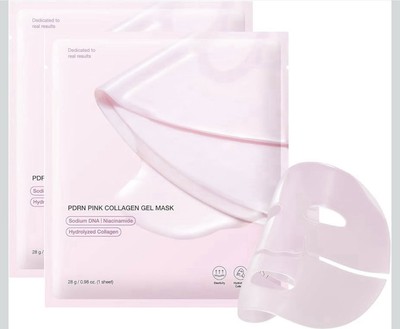 PDRN Pink Collagen Jelly Gel Mask, Overnight Face Mask  