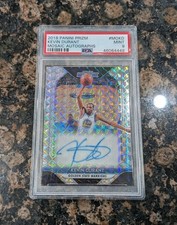 2018 Panini Prizm Kevin Durant Mosaic Auto PSA 9