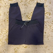 EZRUN Joggers Small Black Cargo Pocket Athlet...