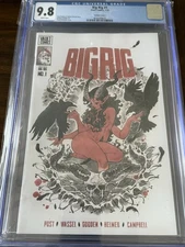 Big Rig #1 Post Malone Peach Momoko Variant CGC Graded 9.8