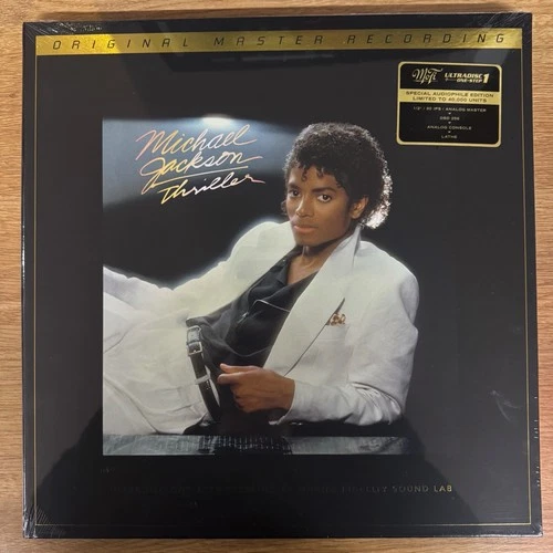 MICHAEL JACKSON - Thriller Ultradisc VINYL LP 2022 Mobile Fidelity NEW!