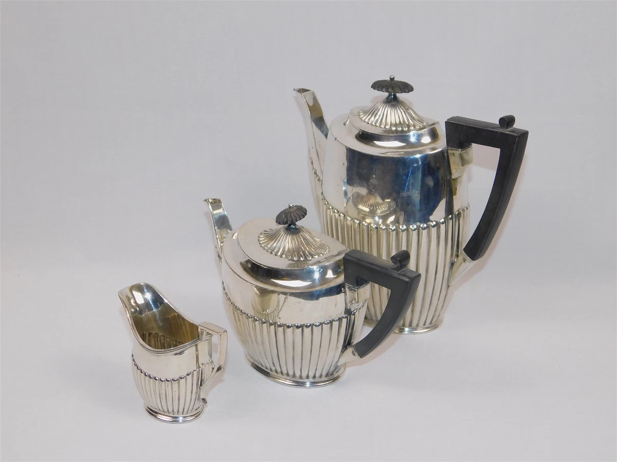 Antique US Silver-Plated Teapots, Coffee James Dixons&Sons for