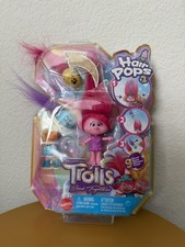 Trolls Band Together Poppy Small Doll Figure  Hair Pops 9 Pieces Dreamworks