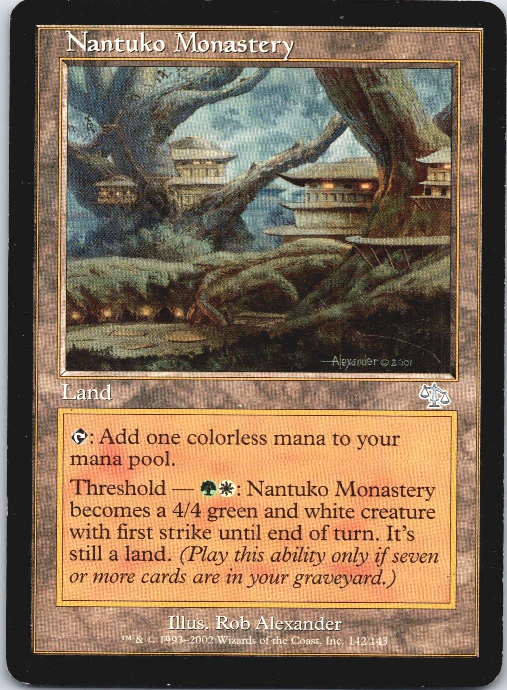 Nantuko Monastery Judgment JUD 142 LP MTG Card