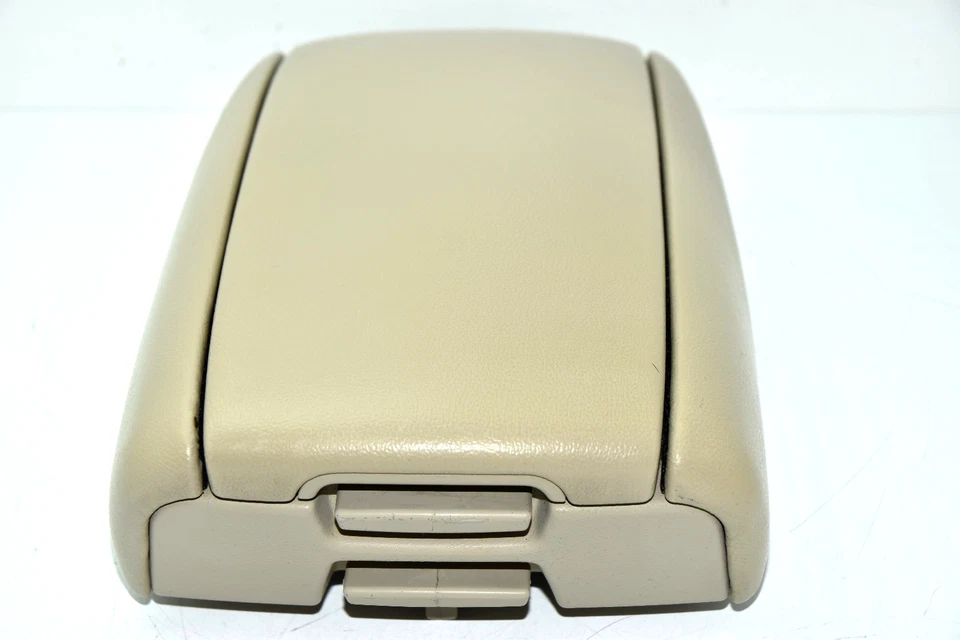 💎 Hyundai Azera 2007-2010 beige consola central cuero reposabrazos tapa conjunto OEM Foto 2 de 4