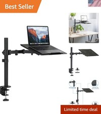 Height Adjustable Ergonomic Laptop Mount for 11-17 Inch Laptops - Full Motion
